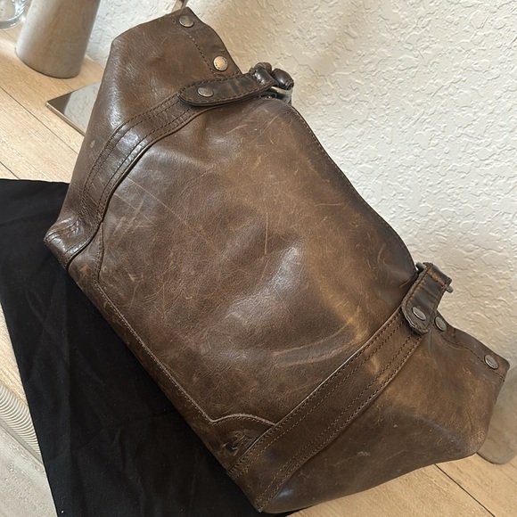 Frye Melissa Shoulder Bag Slate - Picture 6 of 8